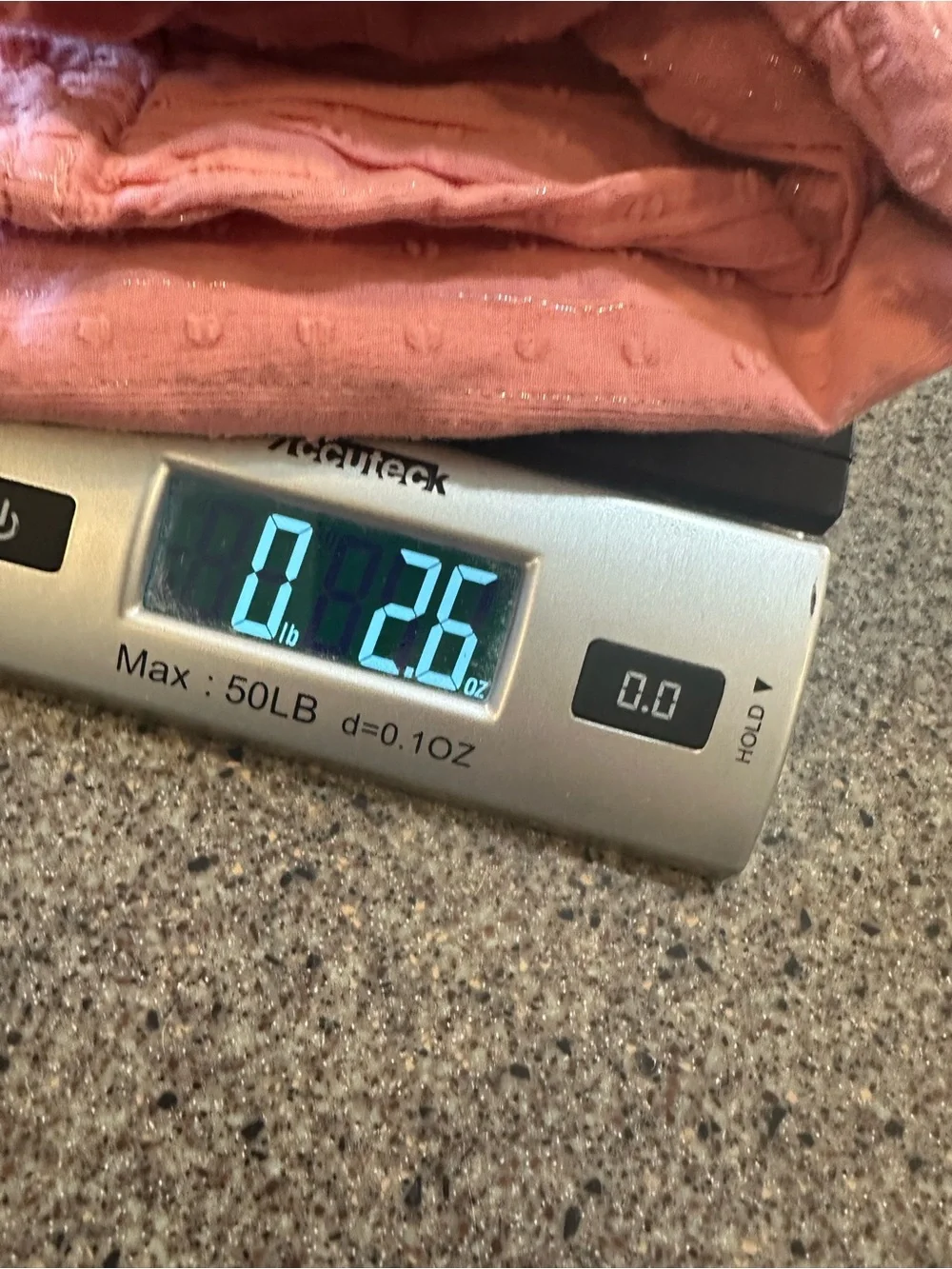 Old Navy Pink Textured Long-Sleeve Baby Top
